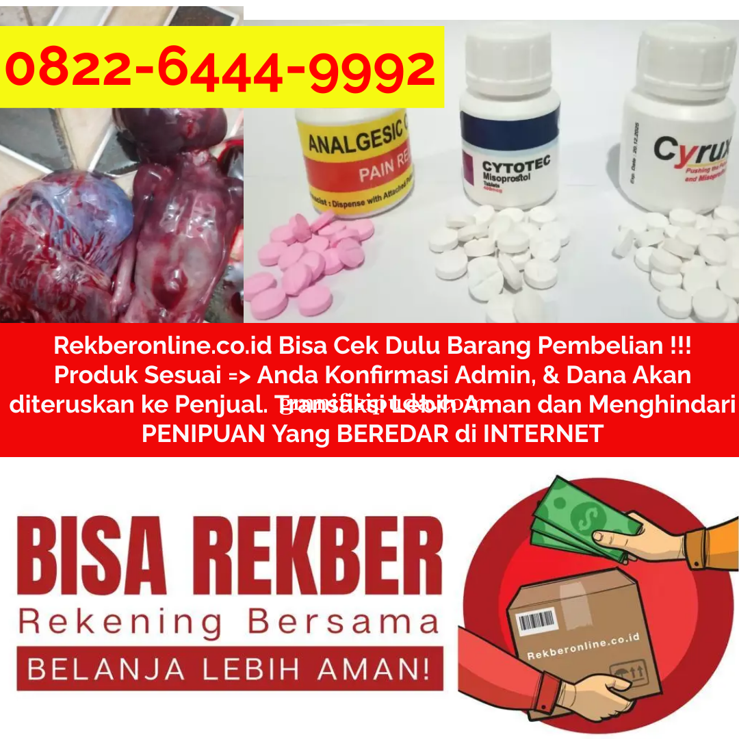 Obat Aborsi Cytotec 0822-6444-9992 Klinik Jual Obat Misoprostol Cytotec Asli Ampuh No1 Obat Penggugu