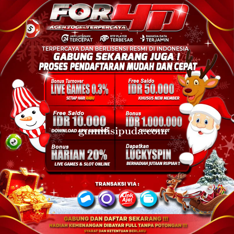 FOR4D Situs Slot Terpercaya Gacor Gampang Maxwin Setiap Hari