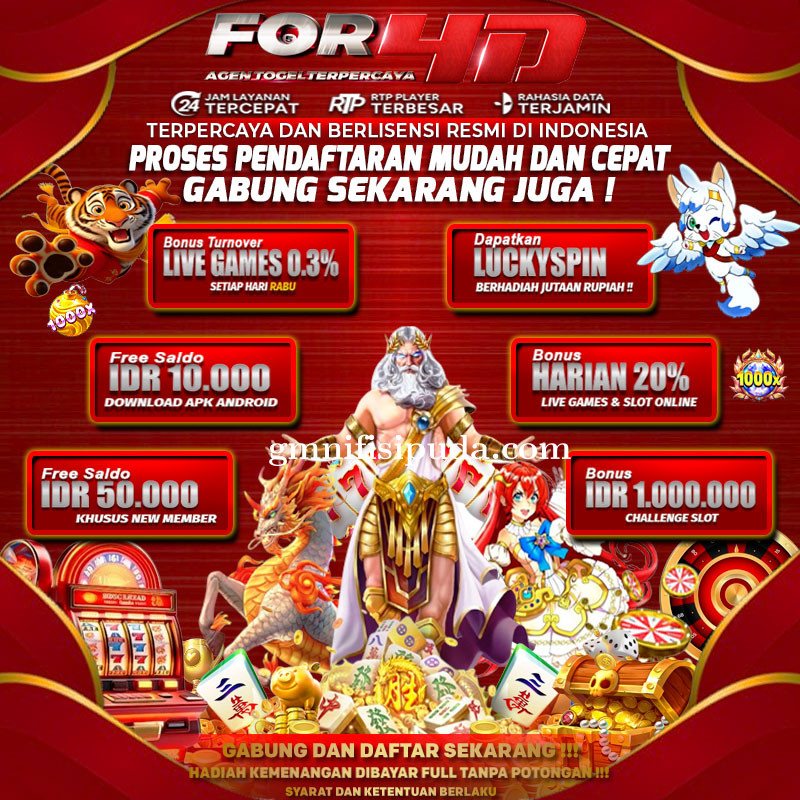 FOR4D Situs Slot Paling Gacor 2025 Jamin Dapat Jackpot dan Maxwin Hari Ini